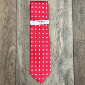 Eagle Shirtmaker’s Red & Blue Tie